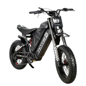 TUTTIO ICT ELECTRIC DIRT BIKE- BLACK WITH Bag package